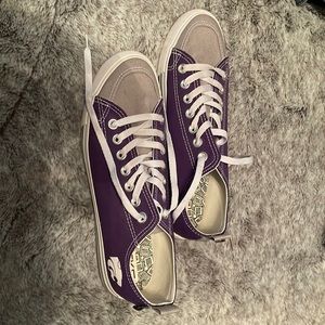 Kansas State themed tennis shoes by Skisks size 10 women or men’s 8